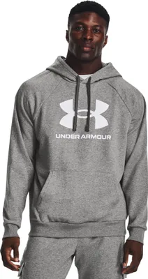 Produktbild von Under Armour Ua Rival Fleece Logo Hd-Gry Hoodie 1379758-025__SM