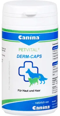 Produktbild von 40 g Canina Petvital Derm-Caps Hund & Katze