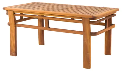 Produktbild von Eleganter Brauner Esstisch aus Holz für modernes Zuhause