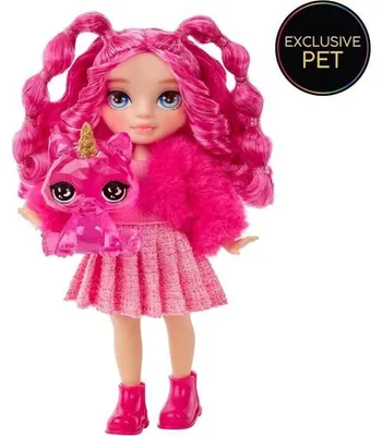 Produktbild von Rainbow High Littles Dolls- Magenta (Pink), Modepuppe, Weiblich, 4 Jahr(e), Junge/Mädchen, 13,9 mm, Mehrfarbig