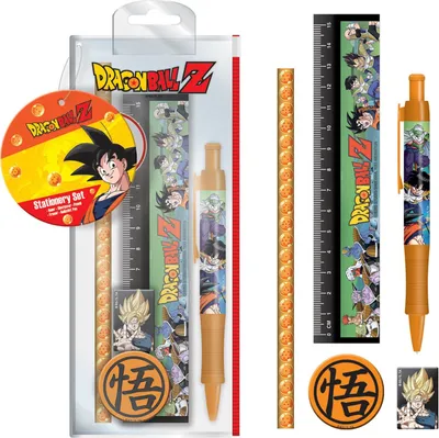 Produktbild von Pyramid Dragon Ball Z Schreinset Golden  Golden One Size