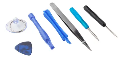 Produktbild von adaptare 96016 7-teiliges Werkzeugset mit Pentalobe-Schraubendreher für Apple iPhone 4-7