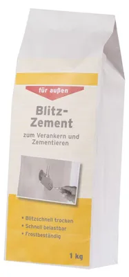Produktbild von 1 kg Blitzzement für draußen