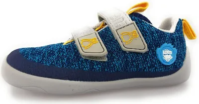 Produktbild von Affenzahn Knit Happy Penguin Kinderschuhe Jungen Halbschuhe Barfußschuhe, Schuhgröße:29 EU