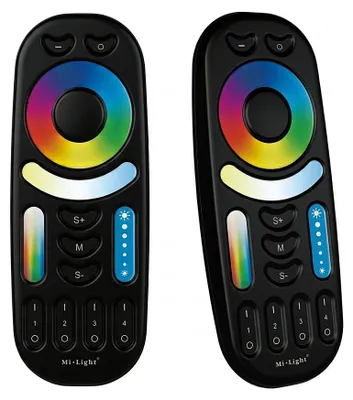 Imagen del producto de Miboxer Synergy 21: Mando a distancia LED RGB-WW, RGB-CCT, 4 zonas, color