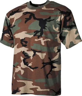 Produktbild von MFH US T-Shirt halbarm woodland Gr.4XL