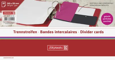 Produktbild von BRUNNEN Trennstreifen CC pink 4003273649125
