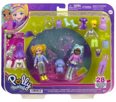 Image de Polly Pocket HKV97, 4 ans(a), Multicolore, Plastique