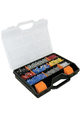 Obrázok produktu pre Weidmüller Aderendhülsen-Set 2200-tlg. (Sortimentskoffer, nach DIN 0,5-16,0 mm²)