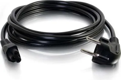 Produktbild von C2G 80607, 2 m, CEE7/7, C5-Koppler, 250 V, 3 A