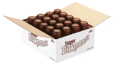 Image de Storck Super Dickmanns biscuits mousseux au chocolat 40 pièces carton 1120g