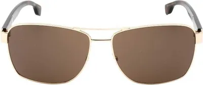 Produktbild von Hugo Boss - Sonnenbrille für Herren SY812 (Einheitsgröße) (Havannabraun/Gold)