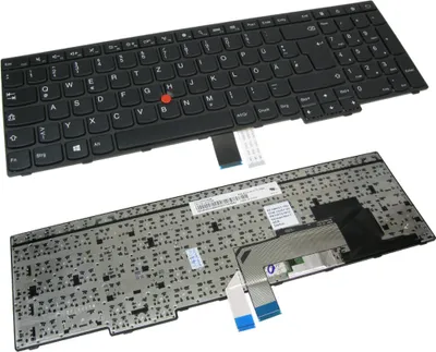 Produktbild von Trade-Shop Original Laptop Tastatur / Notebook Keyboard Deutsch QWERTZ für IBM Lenovo ThinkPad edge E550 E550C E555 E555C E560 E565  (Deutsches Tastaturlayout)