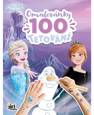 Obrázok produktu pre Omaľovánka a 100 tetovaní Frozen