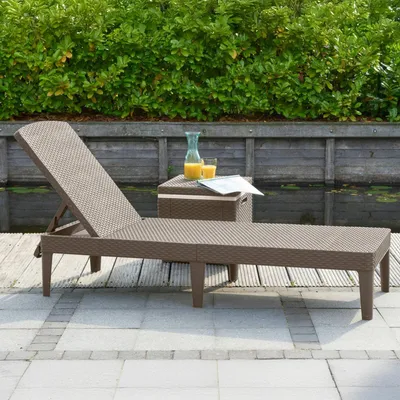 Productafbeelding van VidaXL 420018, Salonek, Beklede zitting, Polypropyleen (PP), Cappuccino, 110 kg, 580 mm
