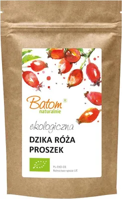 DZIKA RÓŻA PROSZEK BIO 100 g - BATOM