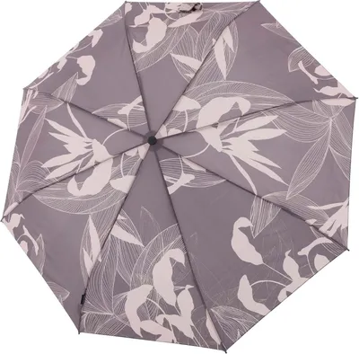 Image de Knirps parapluie de poche parapluie T.200 Medium Duomatic Garden Earth violet