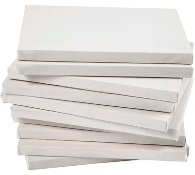 Produktbild von Leinwand, T 1,6 cm, Größe 18x24 cm, 280 g, Weiß, 40 Stk/ 1 Pck [HOB-25746]