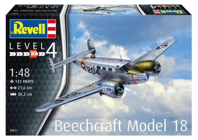Produktbild von Revell Model Set Beechcraft Model 18 1:48
