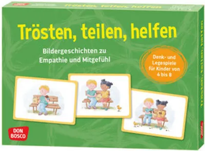 Obrázek produktu pro Trösten, teilen, helfen. Bildergeschichten zu Empathie und Mitgefühl