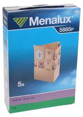 A product box for vacuum cleaner bags.