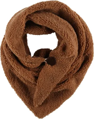 Produktbild von XXL Schal Damen Frauen Halstuch Viskoseschal Winterschal Dreiecktuch einfarbig Braun