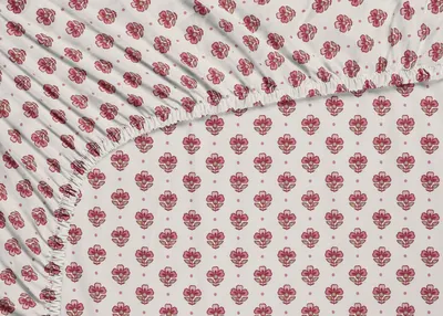Produktbild von PIP Studio Spannbettlaken PIP Jaipur Flower FS Light Pink 160x200 Hellrosa