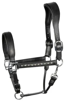 Produktbild von Harry´s Horse Leather Anatomic Crystal Halfter Schwarz Full Schwarz Full