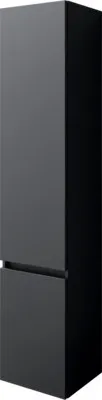 Produktbild von Hochschrank Pelipal Napoli, Cavallino, Milano BxHxT 35 x 169 cm x 35 cm Frontfarbe schwarz matt matt HCT033533BGL66