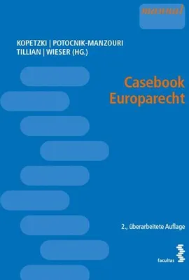 Produktbild von Casebook Europarecht