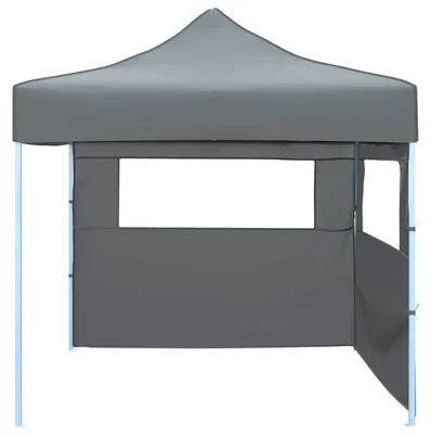 Image de vidaXL Tente de réception anthracite 291 x 291 x 315 cm Tissu Oxford