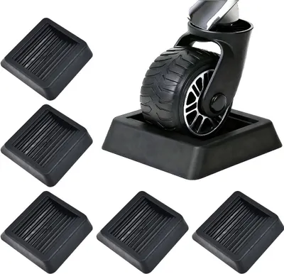 Productafbeelding van Rubberen meubelglijders, antislip, 4,8 cm, 5 stuks, voor meubelpoten