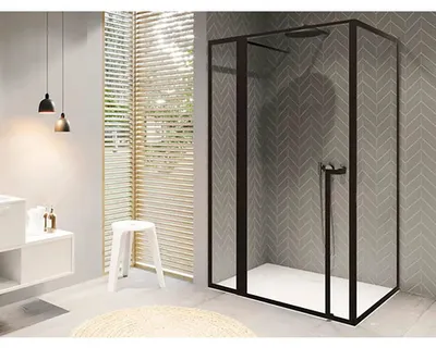 Obrázek produktu pro Sprchový kout Riho Lucid GD203 XL barva rámu černá GD213B080