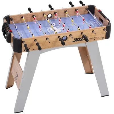 Produktbild von SPORTNOW Tischfußball, Mini-Tischfußball mit 22 Spielern, 2 Bällen, 2 Punktezählern und rutschfesten Griffen, Violett
