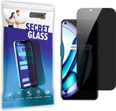 Obrázek produktu pro Sklo na ochranu soukromí GrizzGlass SecretGlass pro Realme 8 4G