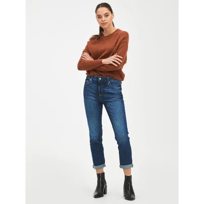 Obrázek produktu pro Džíny universal slim boyfriend mid rise 24