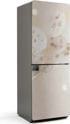 Obrázok produktu pre Jemné listy so semienkami - Magnetický kryt chladničky - Magnetická dekoratívna fólia do kuchyne - Magnetická dekorácia na chladničku - Samolepiaca magnetická tabuľa - Magnetická fólia na dvere chladničky - 70x190 cm