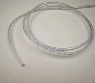 Produktbild von Schlauch PVC klar 4x6mm 1 Meter 105460 Luftschlauch