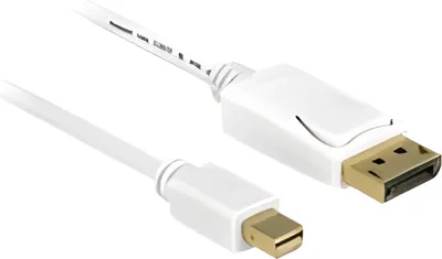 Immagine prodotto di DELOCK Cavo Displayport mini DP -> DP St/St 1,00m bianco 4K