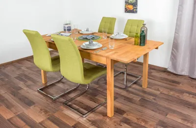 Produktbild von Esstisch Wooden Nature 116 Kernbuche massiv geölt - 140-180 x 90 cm (B x T)
