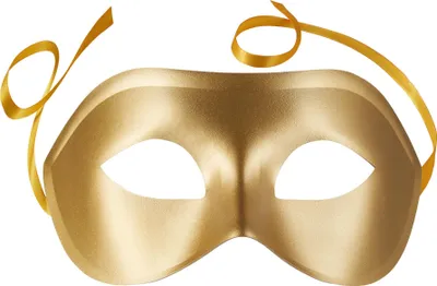 Produktbild von Venezianische Maske einfarbig - gold