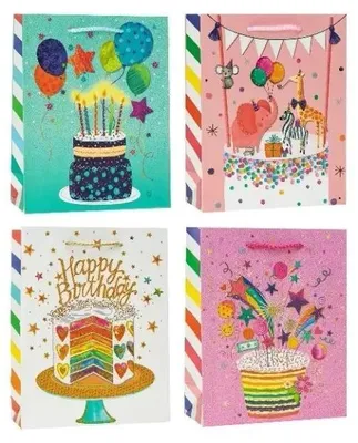 Zdjęcie produktu dla Torebka ozdobna 18x24x8cm mix ROZETTE