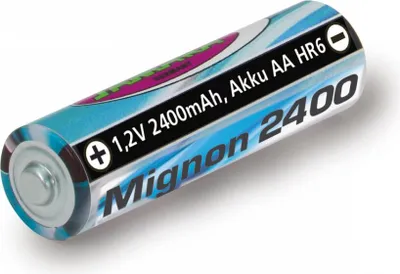 Produktbild von Jamara Akku 1,2V 2400mAh NiMh Mignon AA HR6 141018