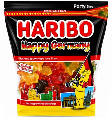 Produktbild von Haribo Happy Germany Travel Edition 700g