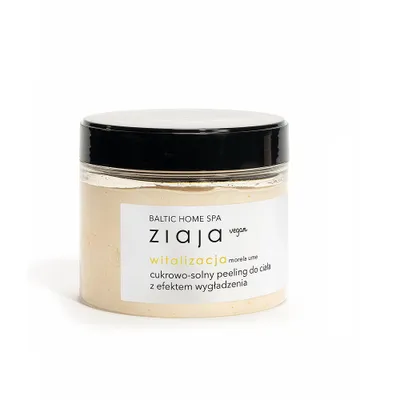 Zdjęcie produktu dla Ziaja Baltic Home SPA Witalizacja Cukrowo-solny peeling do ciała z efektem wygładzenia, 300 ml