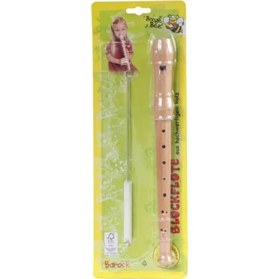 Produktbild von BGB Blockflöte Holz Barock, 32cm