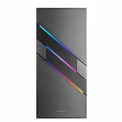 Produktbild von ATX Semi-Tower Gehäuse Mars Gaming Mc-U3 Schwarz ARGB