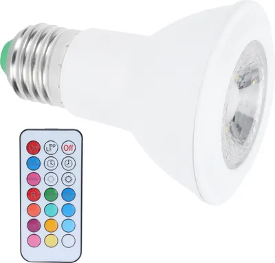 Obrázek produktu pro Žárovka, kulová žárovka, dálková žárovka, reflektor, žárovka RGBW, domácí dekorace