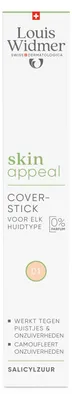 Productafbeelding van Louis Widmer Skinappeal Coverstick 01 zonder Parfum (0,25 gr)