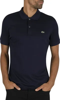 Produktbild von Lacoste Herren Logo-Polo-Shirt, Blau S